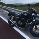 CB40SFツーリング